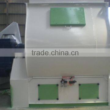 double shafts animal feed mixer machine