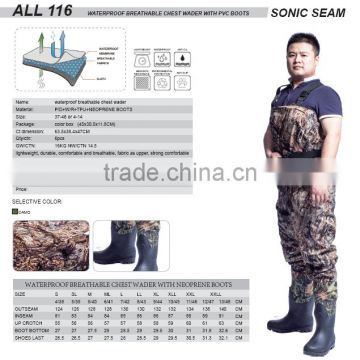 high quality sonic seam waders