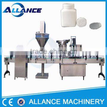 Automatic linear powder filling and sealing machine