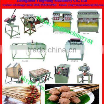 disposable roast bamboo skewer making machine