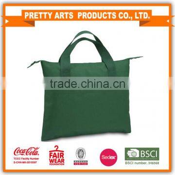 promotional hot sale plain canvas cotton tote bag with zipper