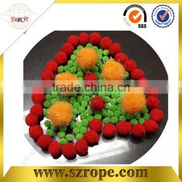 DIY decoration craft pom poms wholesale