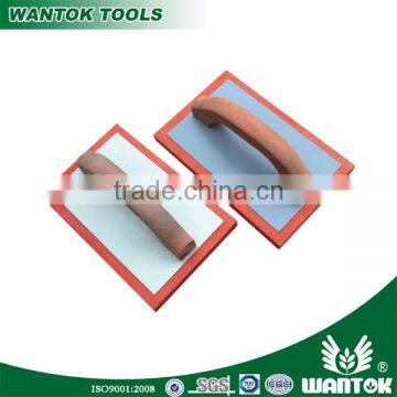 High Density Orange Masonry Float With Plastic Handle Sponge Plastering Trowel