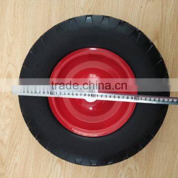 4.80/4.00-8 rubber 16 inch pu foam wheel