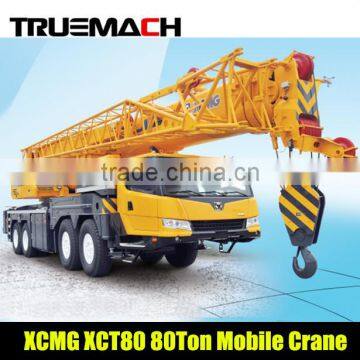 XCMG XCT80 80ton Mobile Truck Crane