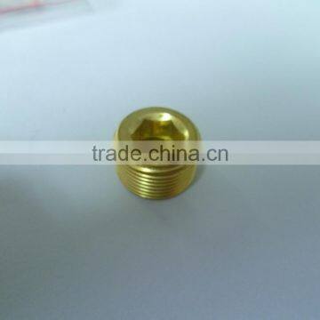 PF219 Countersunk Hex-Head Plug,Pipe Fitting,Brass Fitting, Control valve