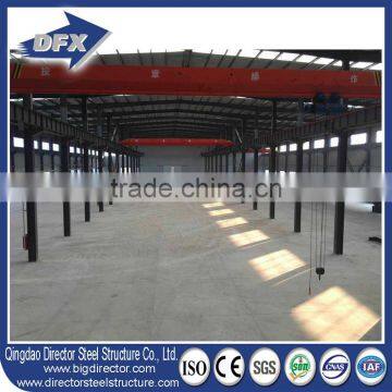 Steel Frame Workshop with Crane Steel Structures Design