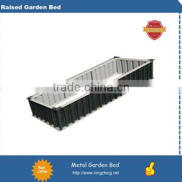 Raised Garden Planting Beds/ Outdoor Steel Garden Flower Pot / Steel Vegetable Garden Bed photo-5