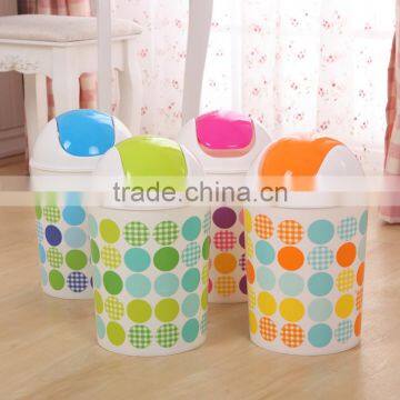 Household Office Used Plastic Waste Bin