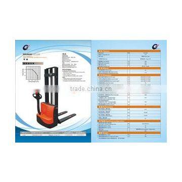 1.0T Electric Stacker Narrow Legs-2- Stage photo-2