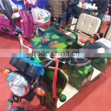 Used Passenger 650W Electric Trike Rickshaw, Electric Bike 3 Wheel Bicycle in Indonesia photo-3