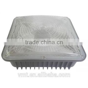 80W Die Casting LED Garage Light Fixtures For Commercial Canopy