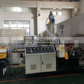 Horserider Single Wall Corrugated Flexible Pipe Production Line/Plastic Telescopic Pipe Machine/PVC Soft Pipe Extrusion Plant