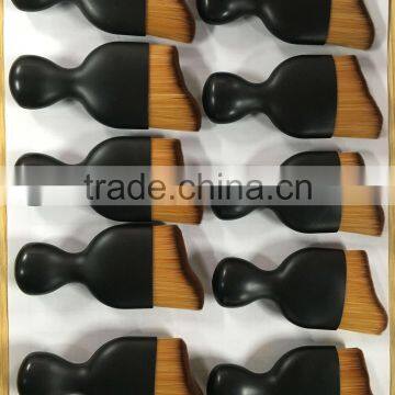 Top Quality Synthetic Hair Oval Makeup Brush photo-3