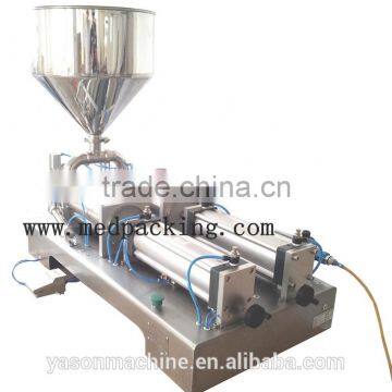 Double Heads Pneumatic Honey Cream Filling Machine For Tomato Sauce Filling Machine photo-3