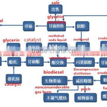 Biodiesel EN14241 From 5tons to 100tons Biodiesel Machine