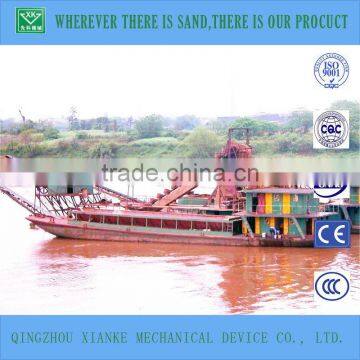 New Bucket Chain Excavating Gold Dredger / Small Sand Mining Gold Dredger photo-2