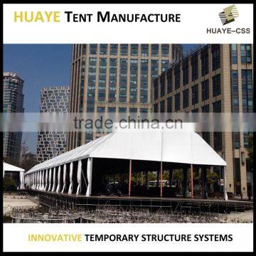High Class Big Durable Curve Tent With Black PVC Inside photo-3