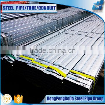 AS 1163 25*40MM galvanized steel pipe rectangular profile