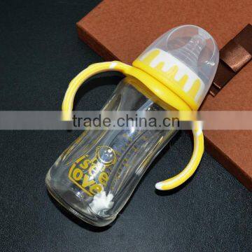 High Quality Borosilicate Glass Baby Feeder Feeding Bottle