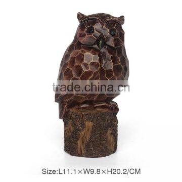 2015 Synthetic Wood Resin Statue With Owl Shape photo-5