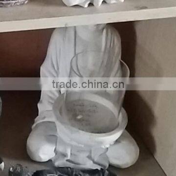 Blue Stone Buddha Candle Holder photo-2