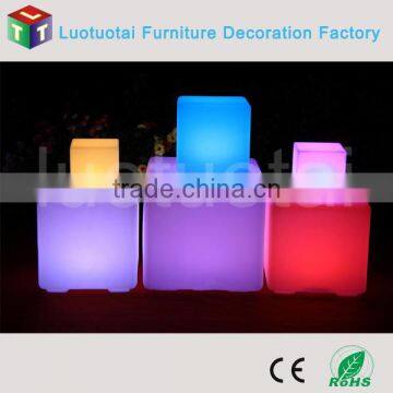 Light up Led Cube/Wireless Remote Control Battery Operated Led Cube Chair photo-2