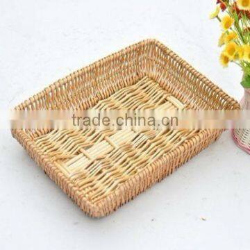 flat wicker basket wholesale