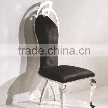 B809 New Design Fabric Leather Dining Chair photo-2