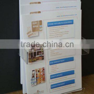 SDI-90211-C Acrylic Magazines Rack