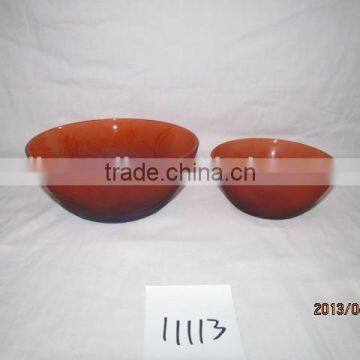 Flower Glass Bowl
