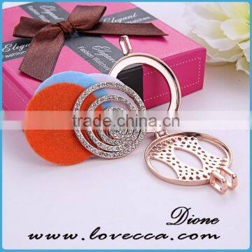 2017 Beautiful Hollow Design Essential Oil Diffuser Perfume Necklace For Locket photo-5