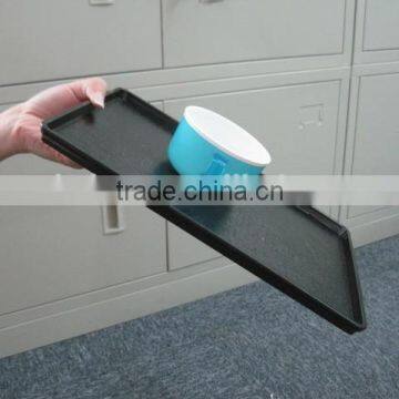 Airline Anti-skid Meal Tray,Plastic Anti-skid Tray with silicone pads