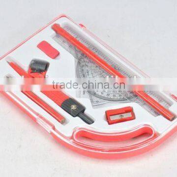 9PC STATIONERY SET in Portable Transparent Plastic Box STATIONERY photo-2