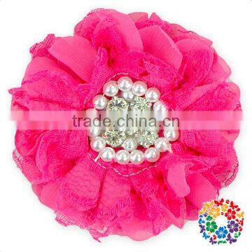 White Fake Rose Cheap Diasy Flower Jewel Artificial Flower photo-2