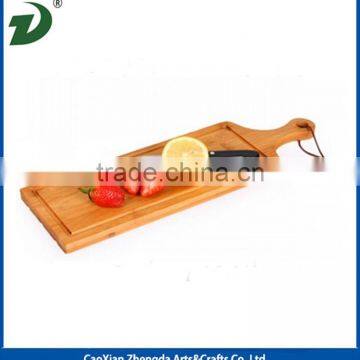 Wooden Cutting Board With Knife photo-6