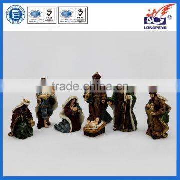 Unique Personalized Resin Christmas Antique Nativity Sets