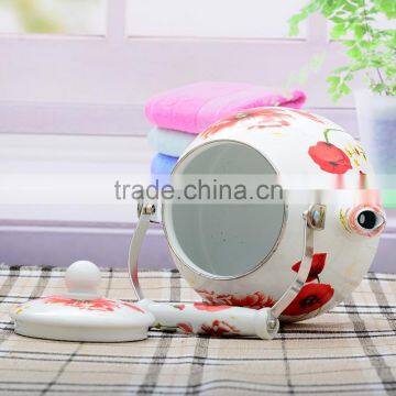 Tea Set 2.5 L Ceramic Teapot With Flower Design TeaPot Wholesale photo-4