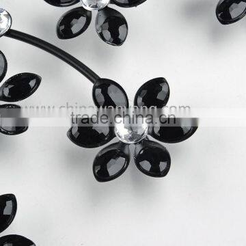 Different Kinds Flower Shape Beautiful Custom Wall Clock photo-4