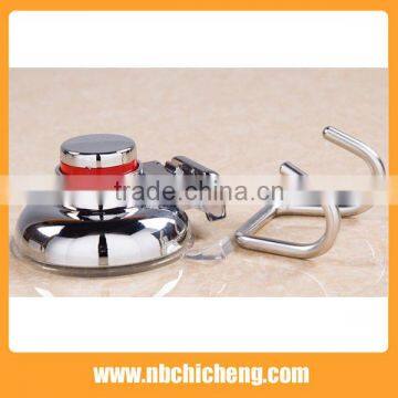 High Quality Wall Mounted Double Hook Sliver Bath Hooks photo-4