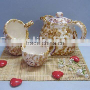 Stoneware Tea set(tea set,ceramic tea set,porcelain tea set)