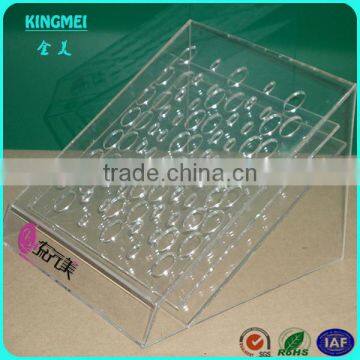 Hot Sale New Design L Shape Acrylic Cosmetic Display Stand,acrylic Jewelry Display Stand photo-2