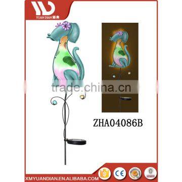 Glass Animal Garden Solar Stake Led Decoration Light photo-3