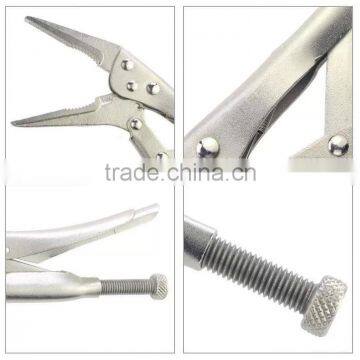 6" Long Nose Clamping Wrench Locking Plier Lock Pincher Vise Grip Pliers photo-4