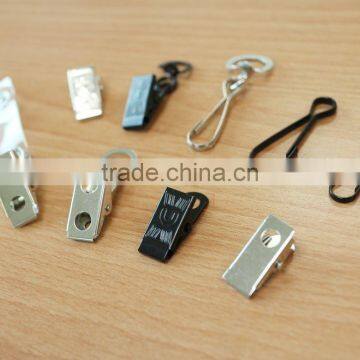 Stamping Steel Metal Badge Clip, Lanyard Swivel Hook, Fashion High Quality Metal Badge ID Bulldog Clip Silver Alligator Clip photo-6