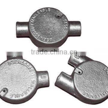 20mm and 25mm GI Junction Box 1Way With Lid Cover and Screw photo-3