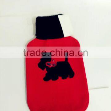2015 New Style Bottle cover Wholesale hot water bottle animal