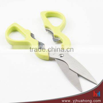 8" High Quality Stainless Steel Kitchen Scissors/Shears With Bottle Opener And Nut Cracker photo-4