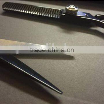 Professional Hairdressing Scissor Thinning & Hair Cutting Set 6" Black photo-2