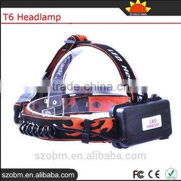 OEM XQ50 T6 LED 1200Lm High Power Zoom Headlamp 18650 Rechargeable Led Head Torch For Hunting photo-3